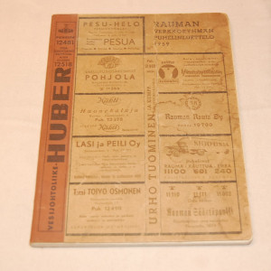 Rauman verkkoryhmän puhelinluettelo 1959